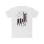 Distressed US Flag | Fitted Tee