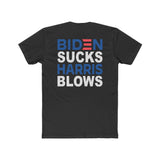 Biden Sucks Harris Blows | Fitted Tee