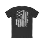 Distressed Flag | Fitted Tee