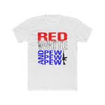 Red, White, & Pew | Fitted Tee