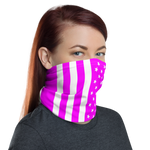 US Flag (Pink) | Women's Neck Gaiter