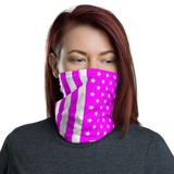 US Flag (Pink) | Women's Neck Gaiter