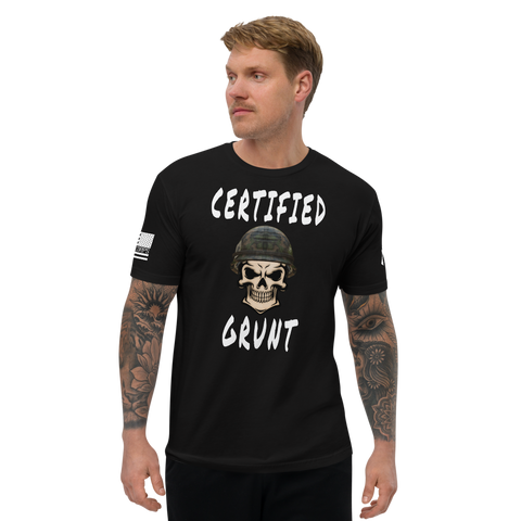 Certified Grunt | Premium Fitted Tee