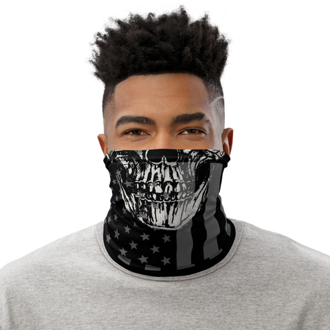 Flag & Skull | Neck Gaiter