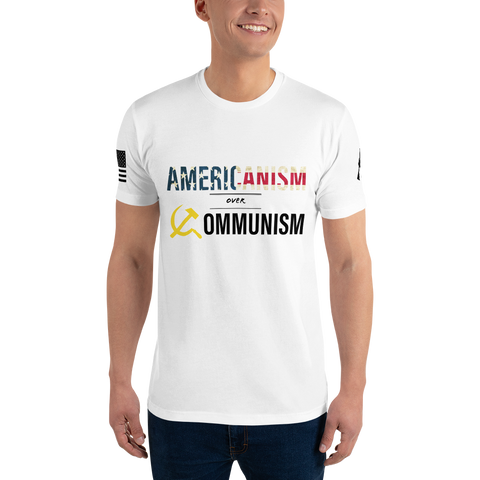 Americanism Over Communism | Premium Fitted Tee