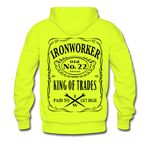 Ironworker - King of Trades | High-Vis Hoodie