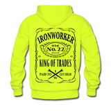 Ironworker - King of Trades | High-Vis Hoodie