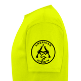 ABCDEF*CKYOU | High-Vis Tee - safety green